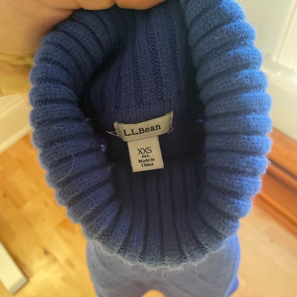 LLbean XXS Wool Turtleneck Sweater - Picture 3 of 5